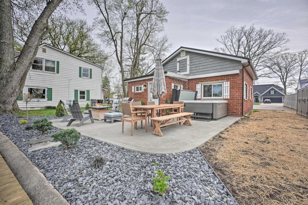 Waterfront Syracuse Home With Patio And Fire Pit! מראה חיצוני תמונה